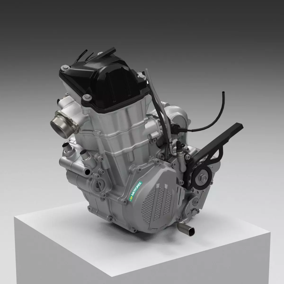 KTM EXC 450-500 4-STROKE ENGINE 3D model