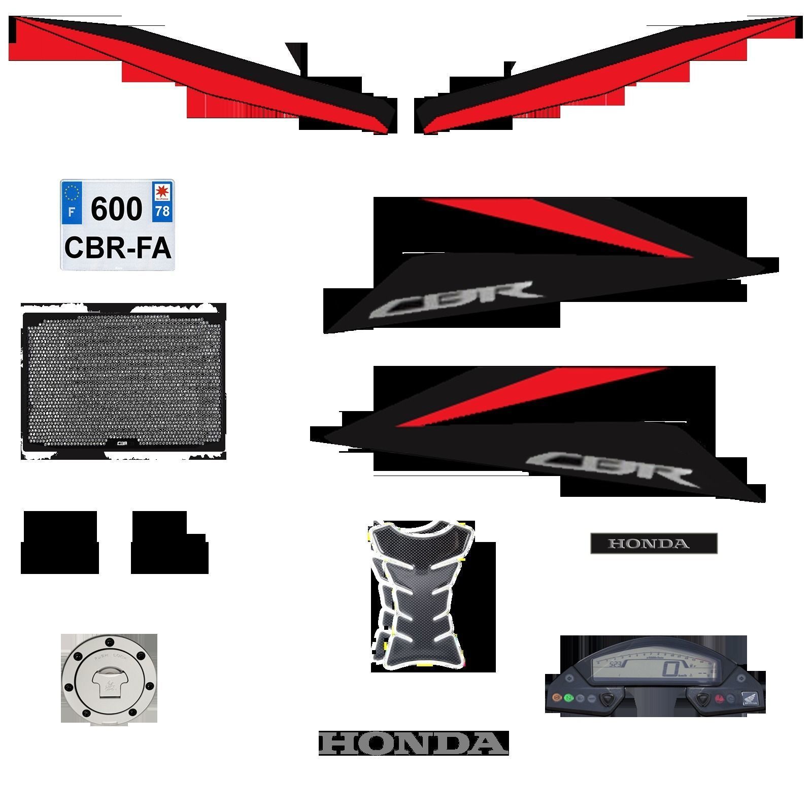 600 CBR FA 2011-2013 3D print model_8