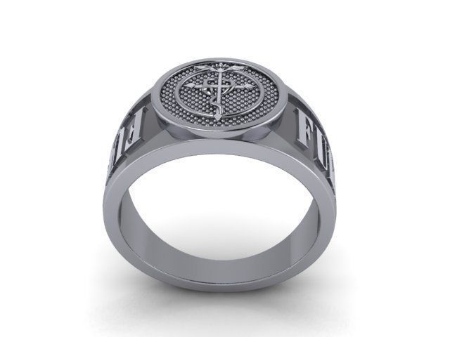 Fullmetal Alchemist ring 3D print or cnc model 3D print model_1