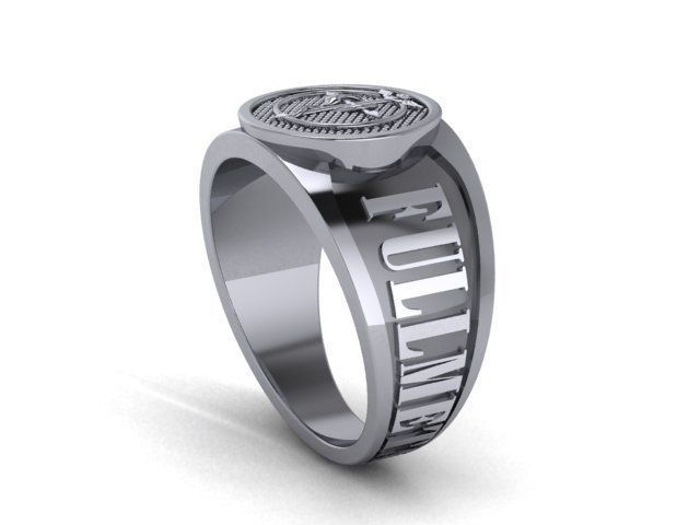 Fullmetal Alchemist ring 3D print or cnc model 3D print model_4