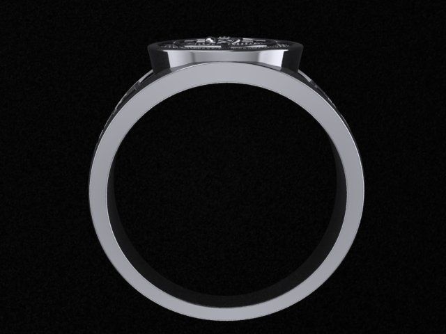 Fullmetal Alchemist ring 3D print or cnc model 3D print model_6
