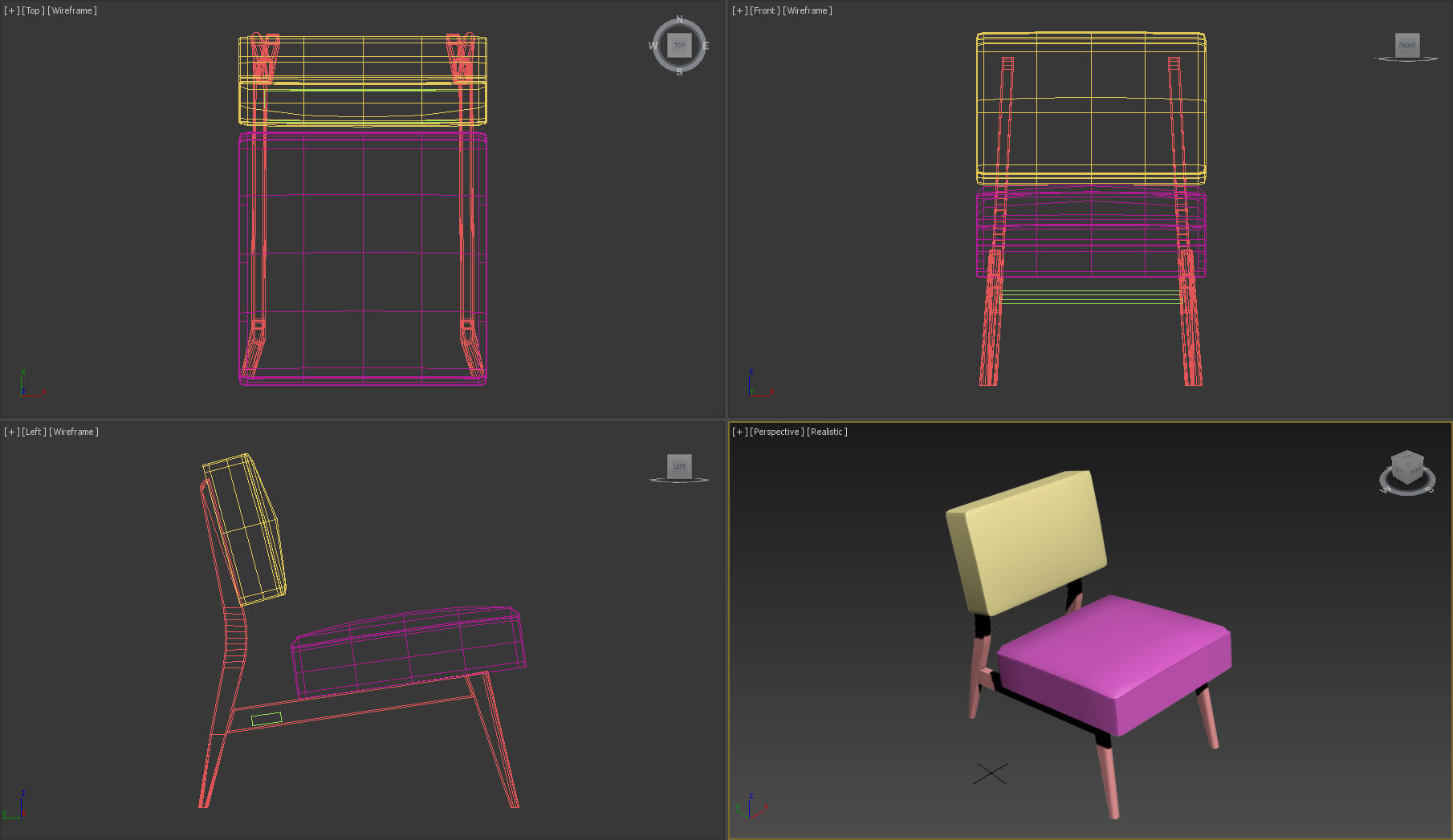 India Mahdavi Gelato 3D model_6