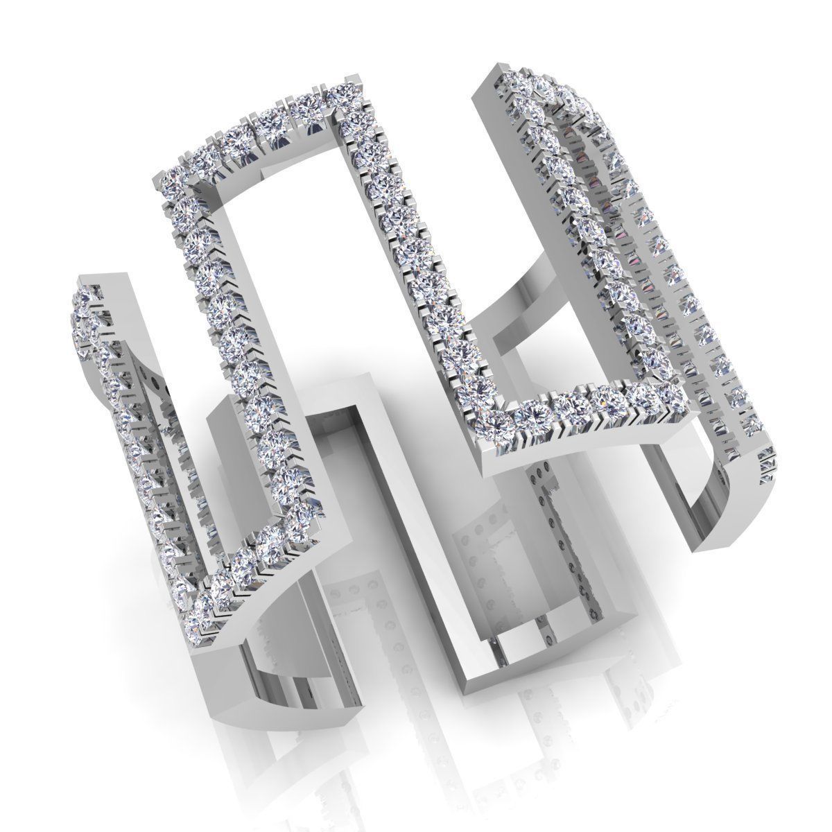 Royal Fancy Ring 3D print model_2