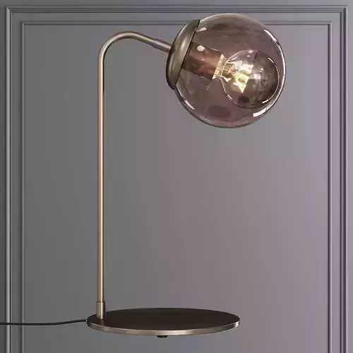 Modo Desk Lamp Bronze and Smoke Glass