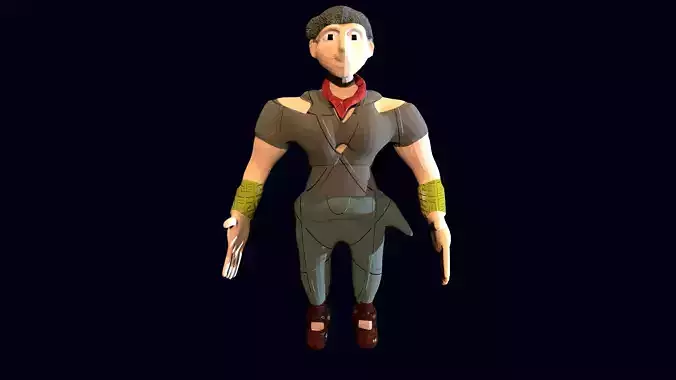 Character Design And Animated For 3D Games