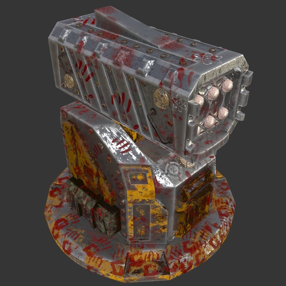  Rocket Launcher 3D model_11