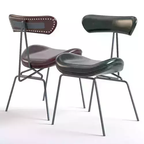 Elle Dining Chair 3D model