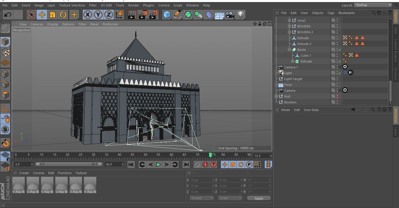 Mausoleum of Mohammed V 3D 3D model_1