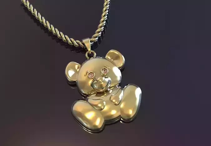 TEDY BEAR PENDANT