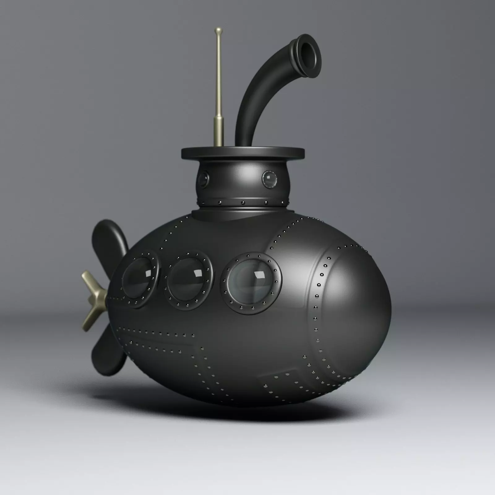 Submarine 3D model