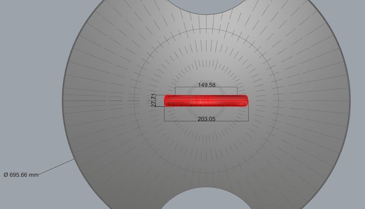 LARP printable shield 3D print model_4