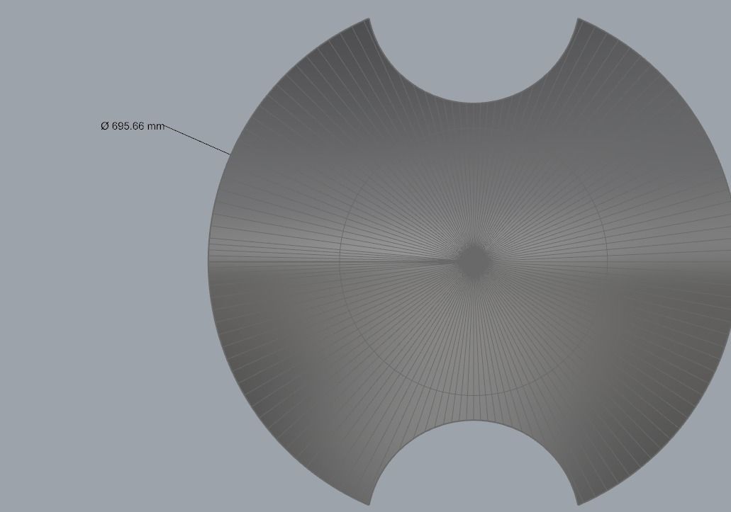 LARP printable shield 3D print model_3