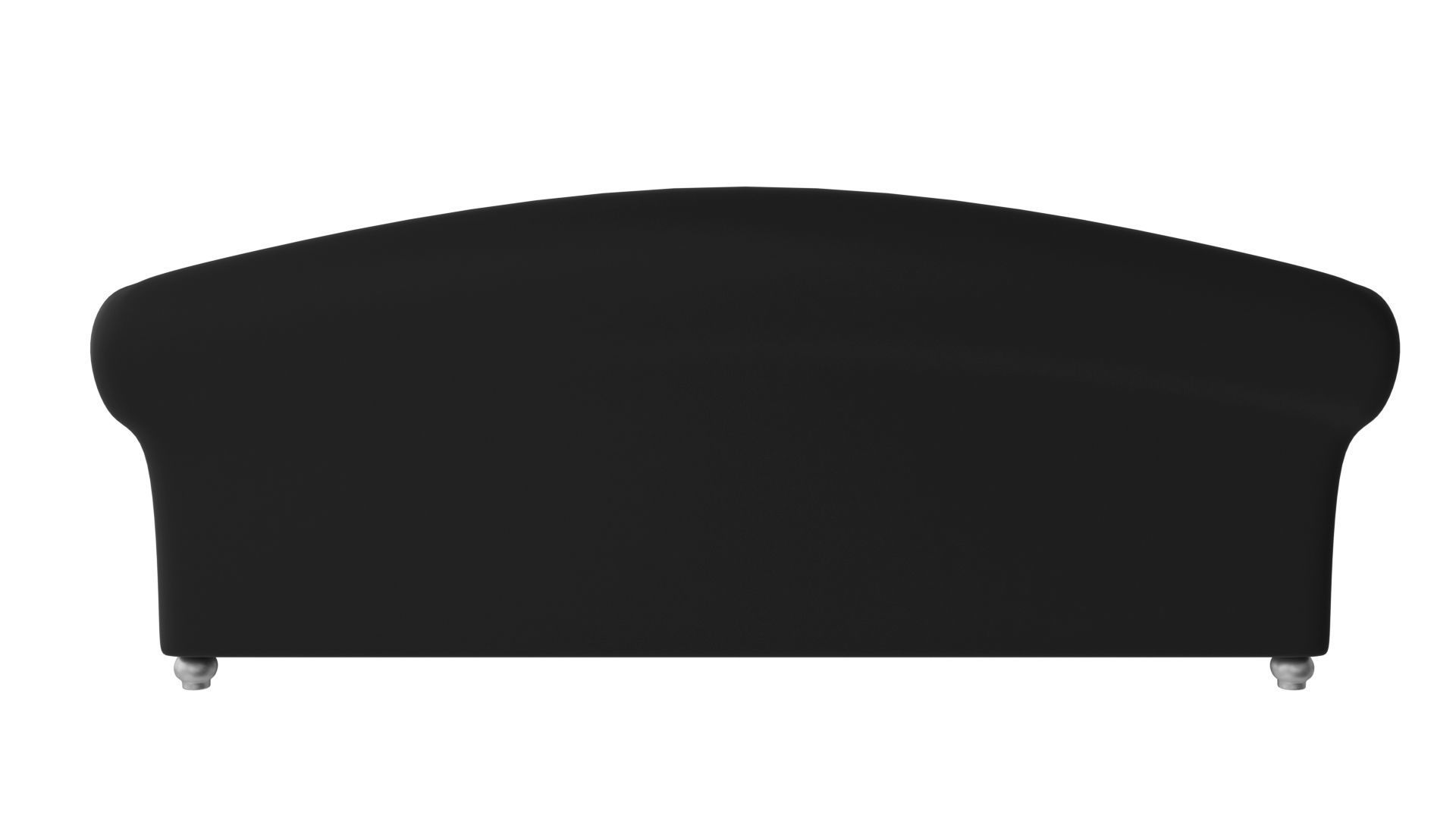 Black Sofa  Low-poly 3D model_15