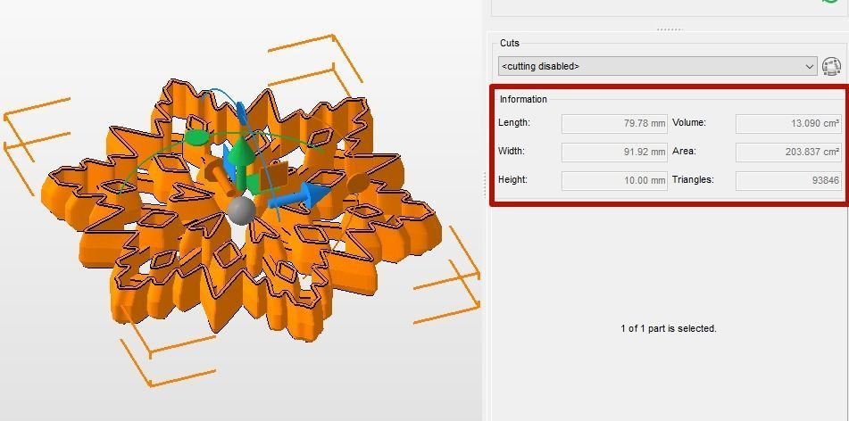 Interesting Snowflake Cookie Cutter 3D print model_13