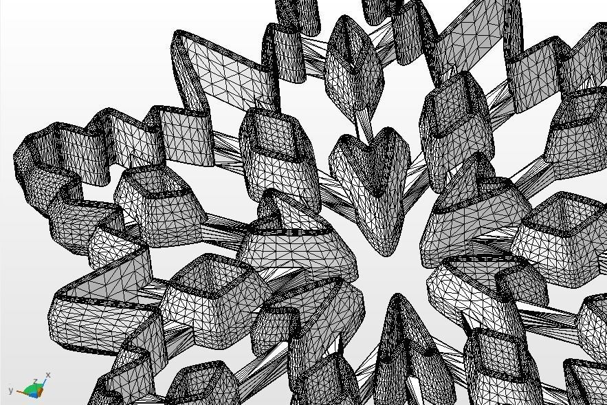 Interesting Snowflake Cookie Cutter 3D print model_9