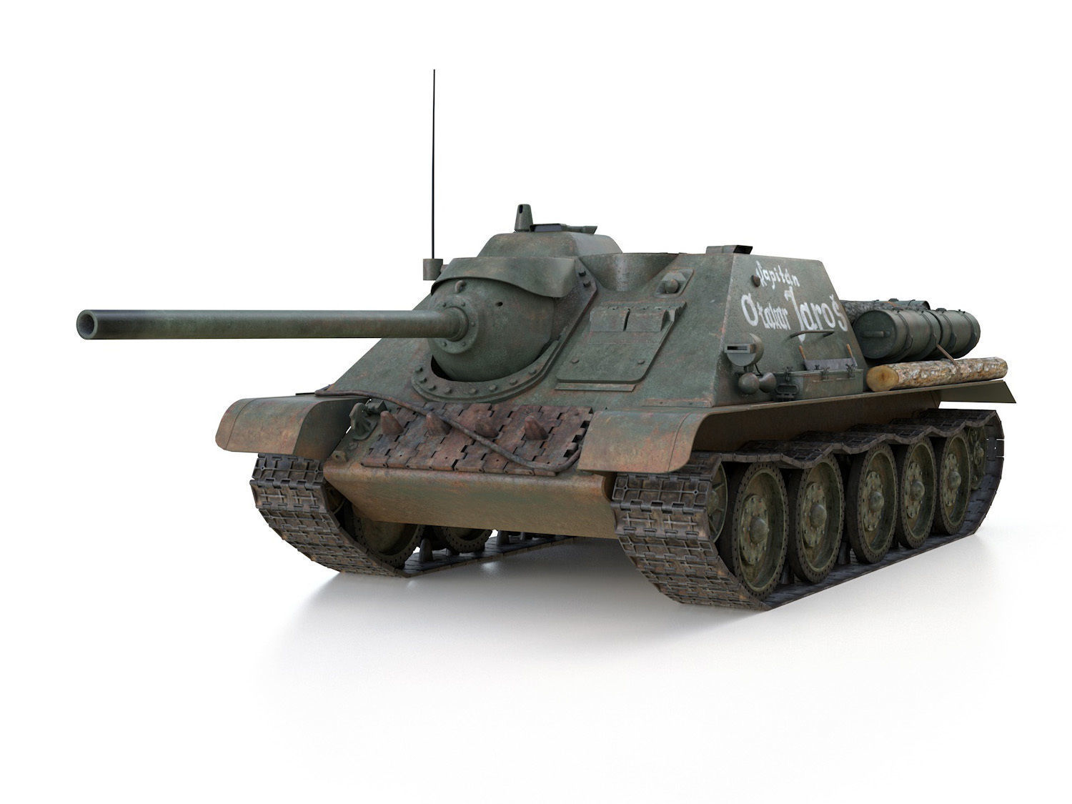 SU-85 - Kapitan Otakar Jaros 3D model_1