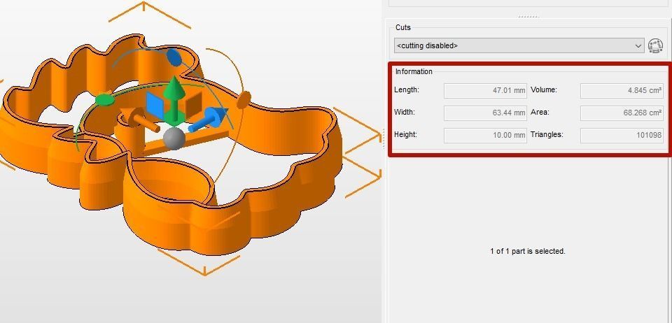 Cockerel Cookie Cutter 3D print model_11