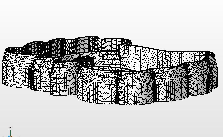 Cockerel Cookie Cutter 3D print model_9