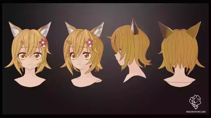 Senko-san Hairstyle 3D