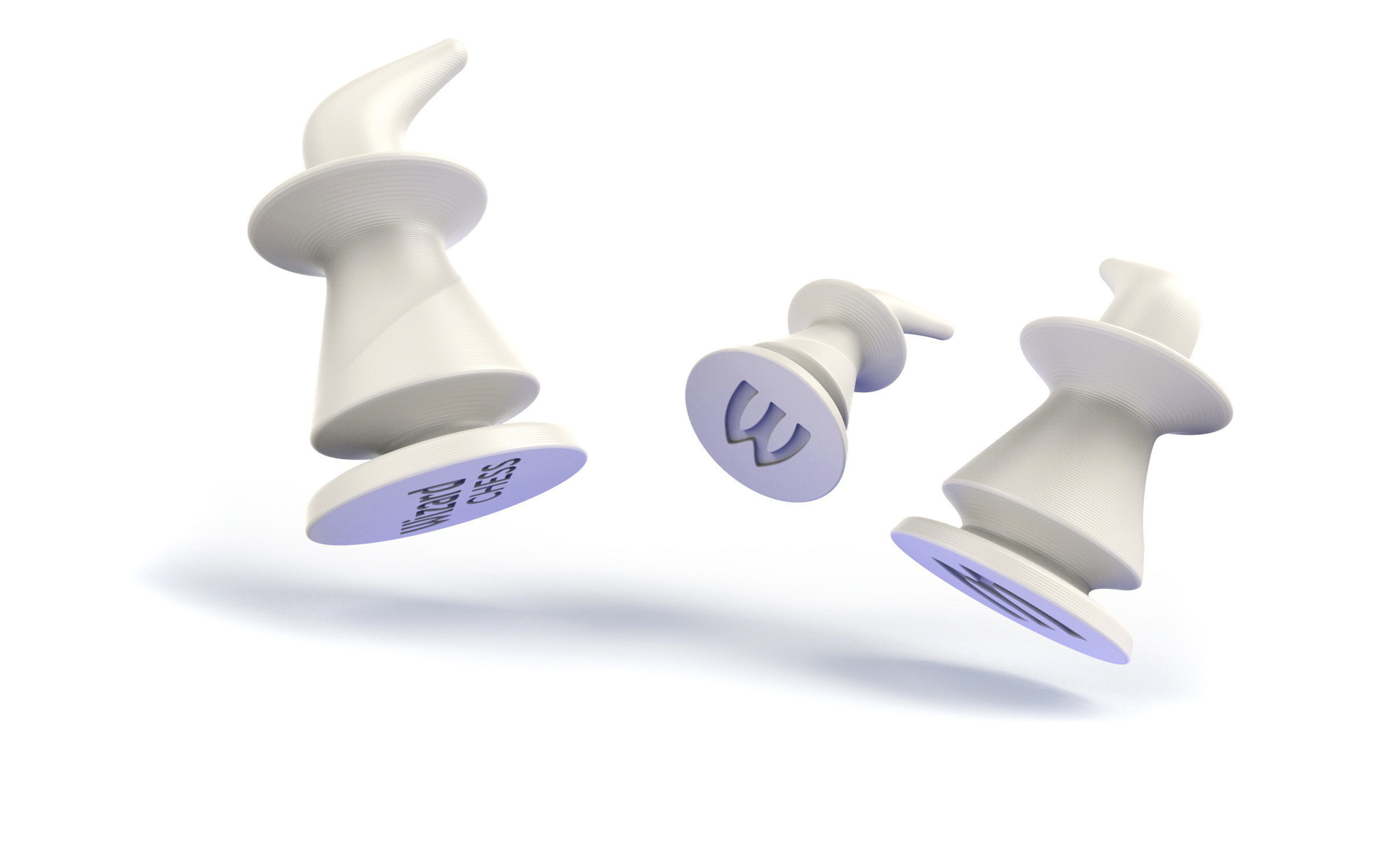 Wizard Chess Piece 3D print model_2