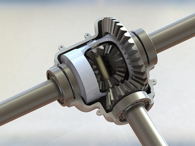 Differential Gear 3D model