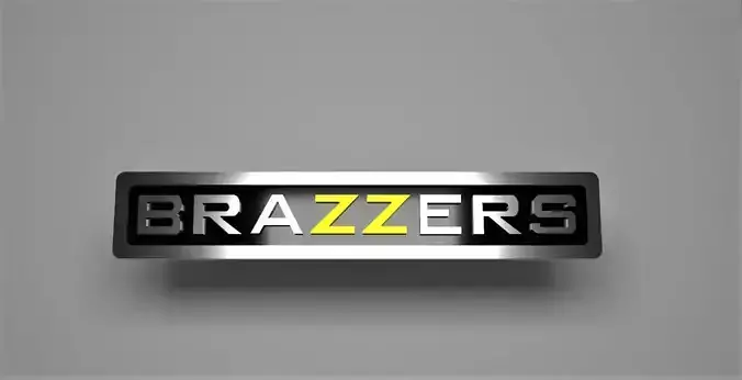 BRAZZERS 3D logo emblem Low-poly 3D model