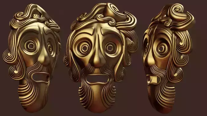 Mask of the Father Dark Souls Printable 3D print model