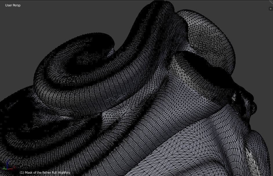 Mask of the Father Dark Souls Printable 3D print model_10