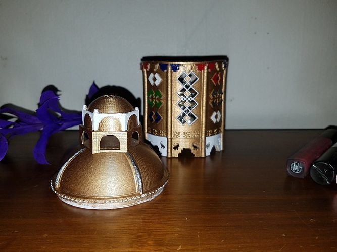 Hanging Gardens Jewelry Box 3D print model