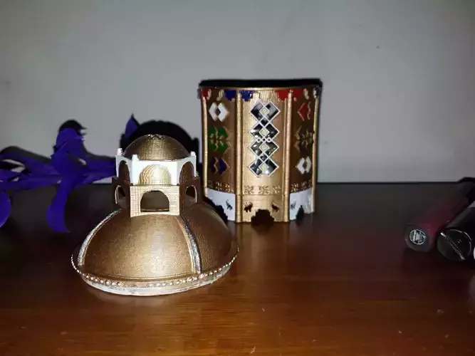 Hanging Gardens Jewelry Box 3D print model