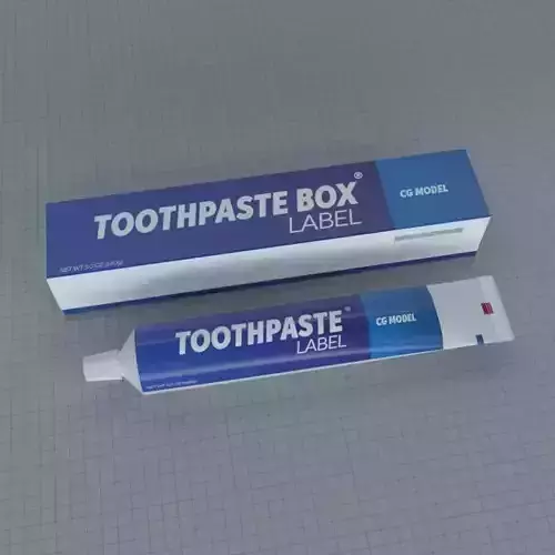 TOOTHPASTE CONTAINER  3D model