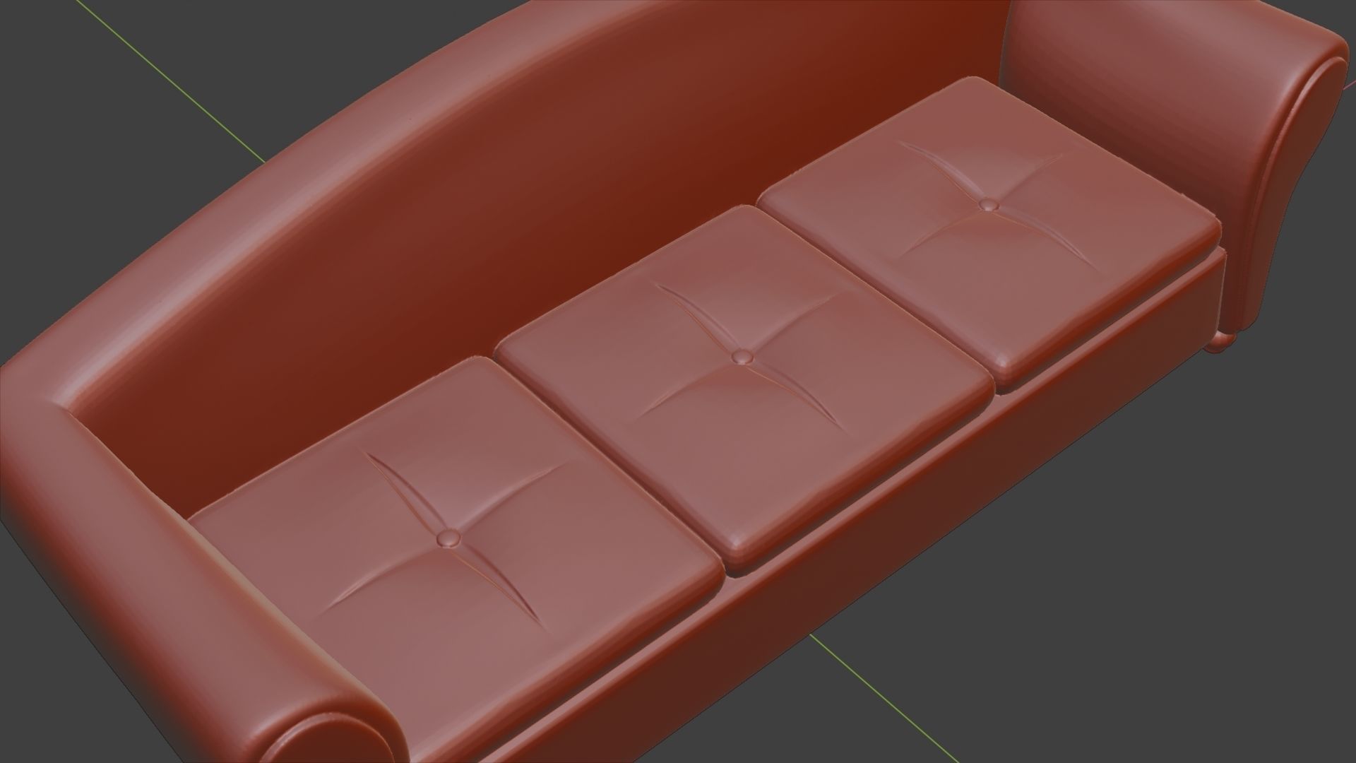 Sofa - Couch 3D print model_5