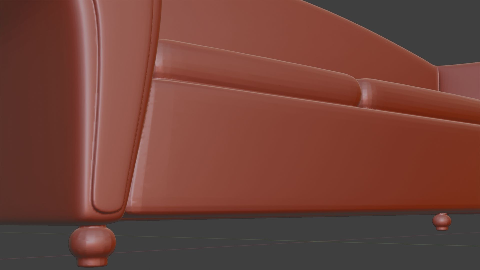 Sofa - Couch 3D print model_6
