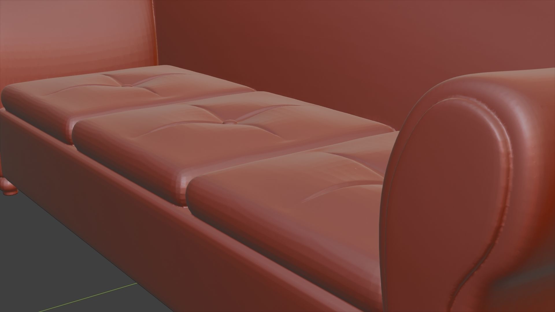 Sofa - Couch 3D print model_8