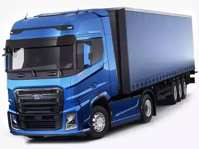 F-max 2019 truck with trailer