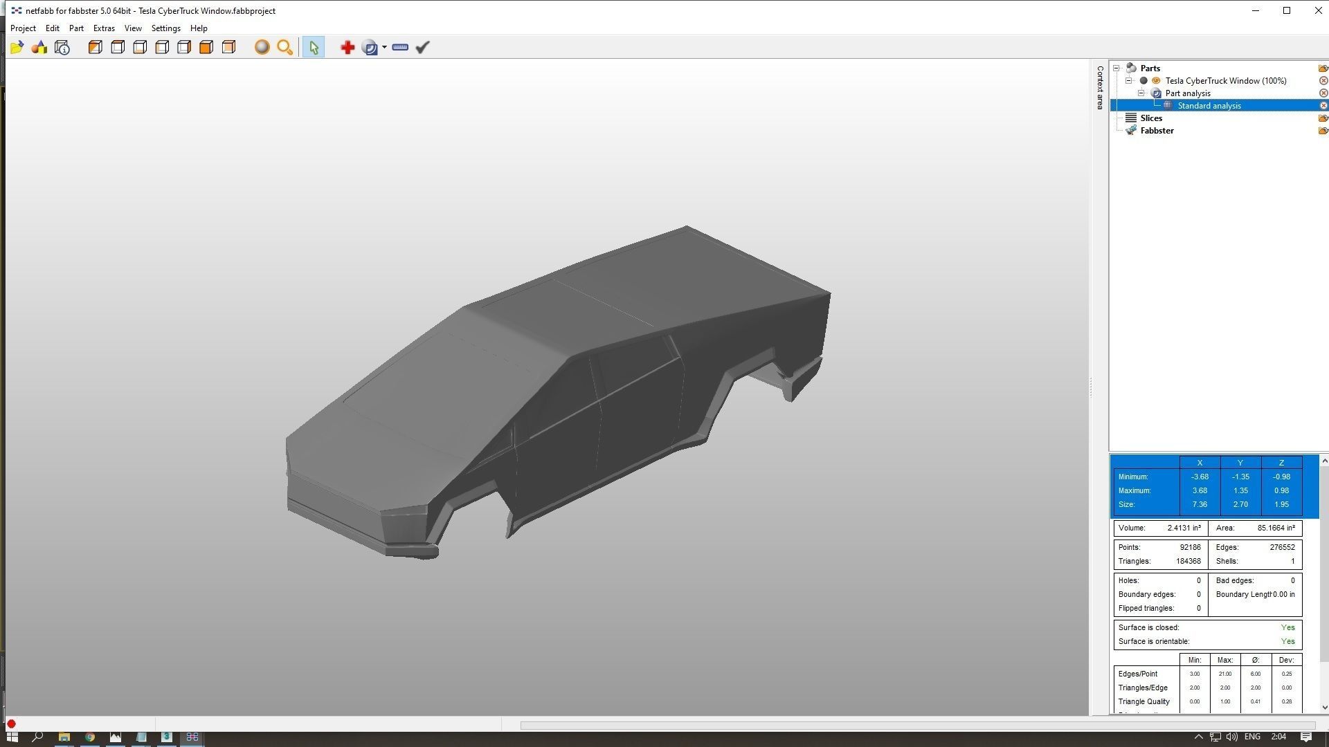 Tesla CyberTruck 3D print model_15