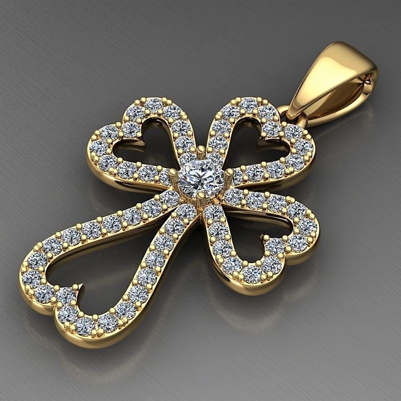 Jewelry 3D Printing Models Crosses 3D print model_1