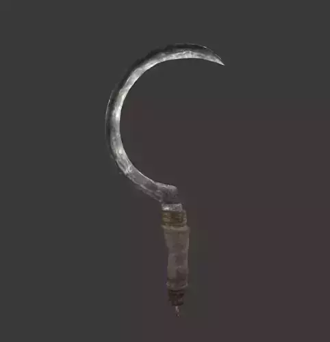 Next Gen AAA Sickle - game model lowpoly