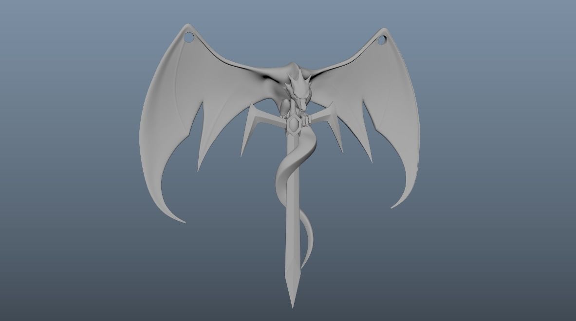 Necklace Orphen 3D print model_20