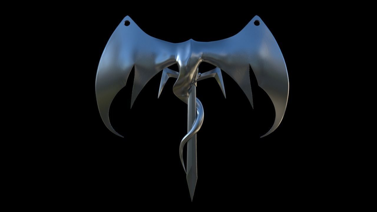 Necklace Orphen 3D print model_7