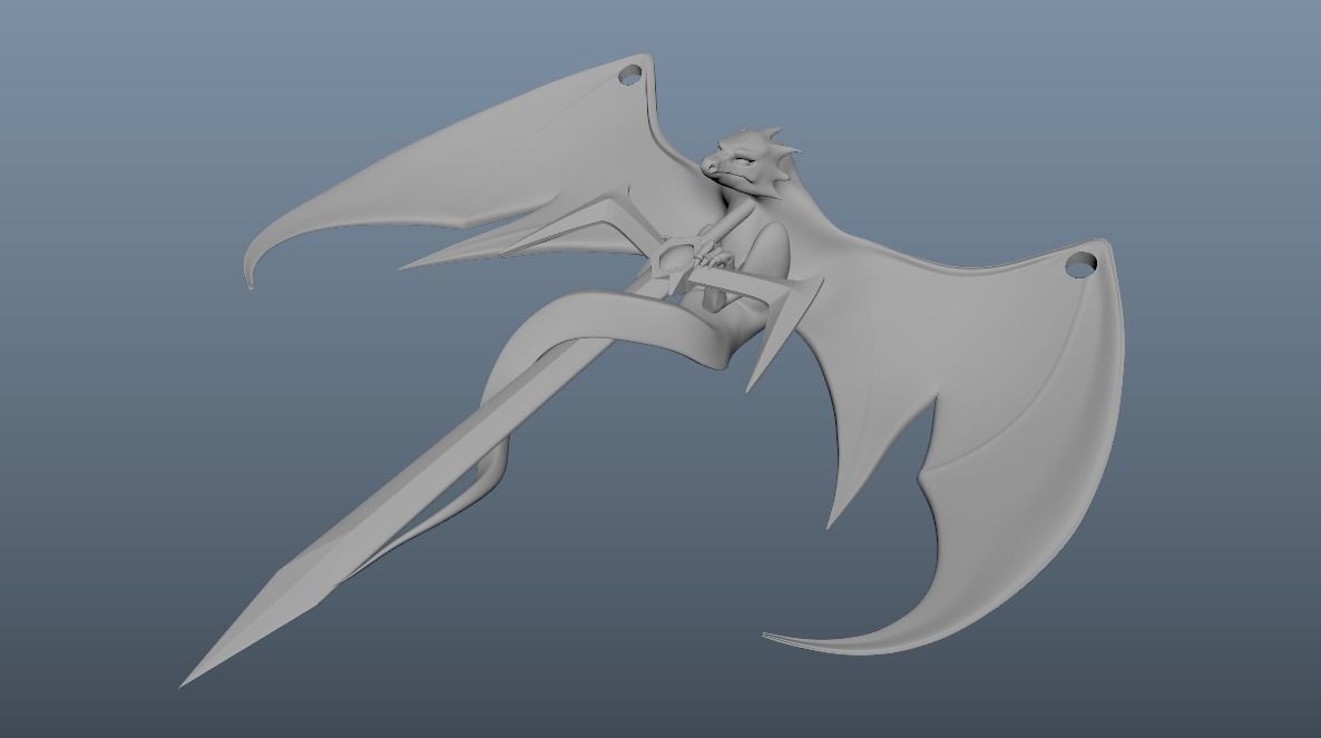 Necklace Orphen 3D print model_31