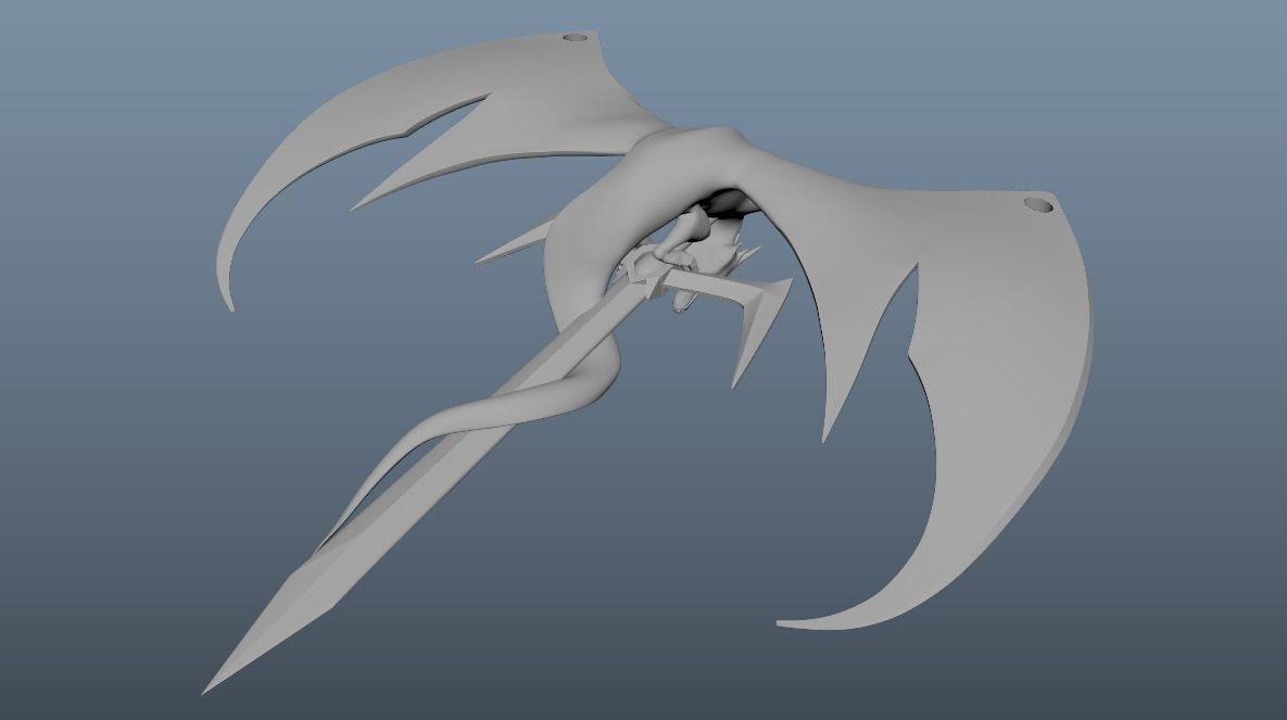 Necklace Orphen 3D print model_32