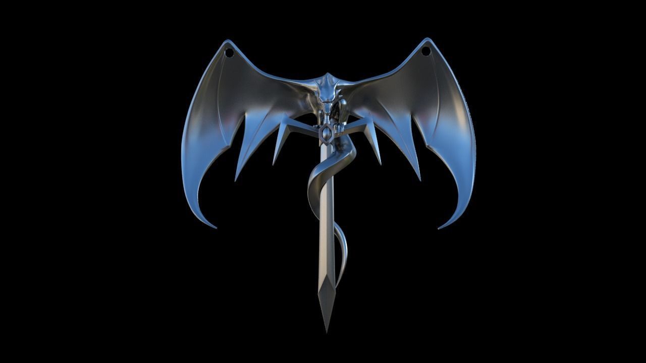 Necklace Orphen 3D print model_3