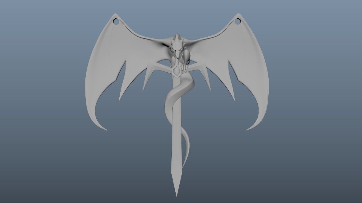 Necklace Orphen 3D print model_27