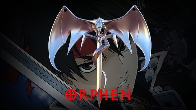 Necklace Orphen 3D print model