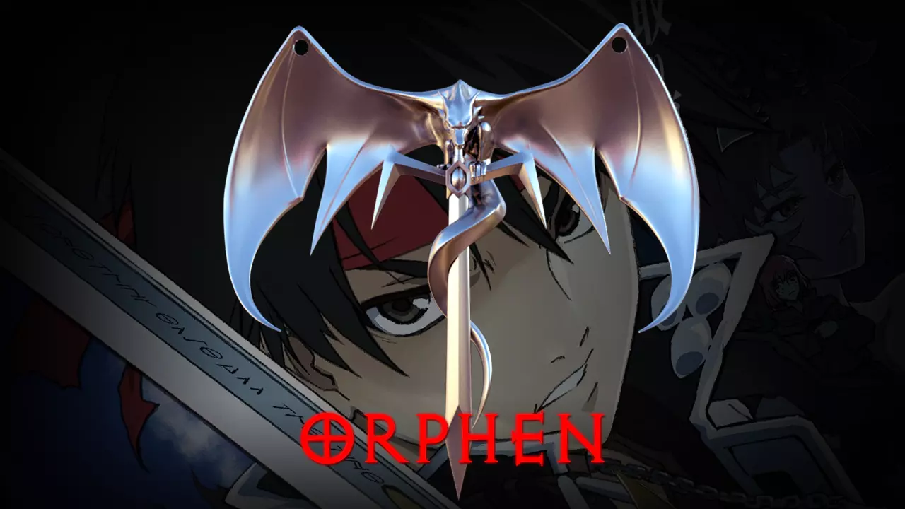 Necklace Orphen 3D print model_0