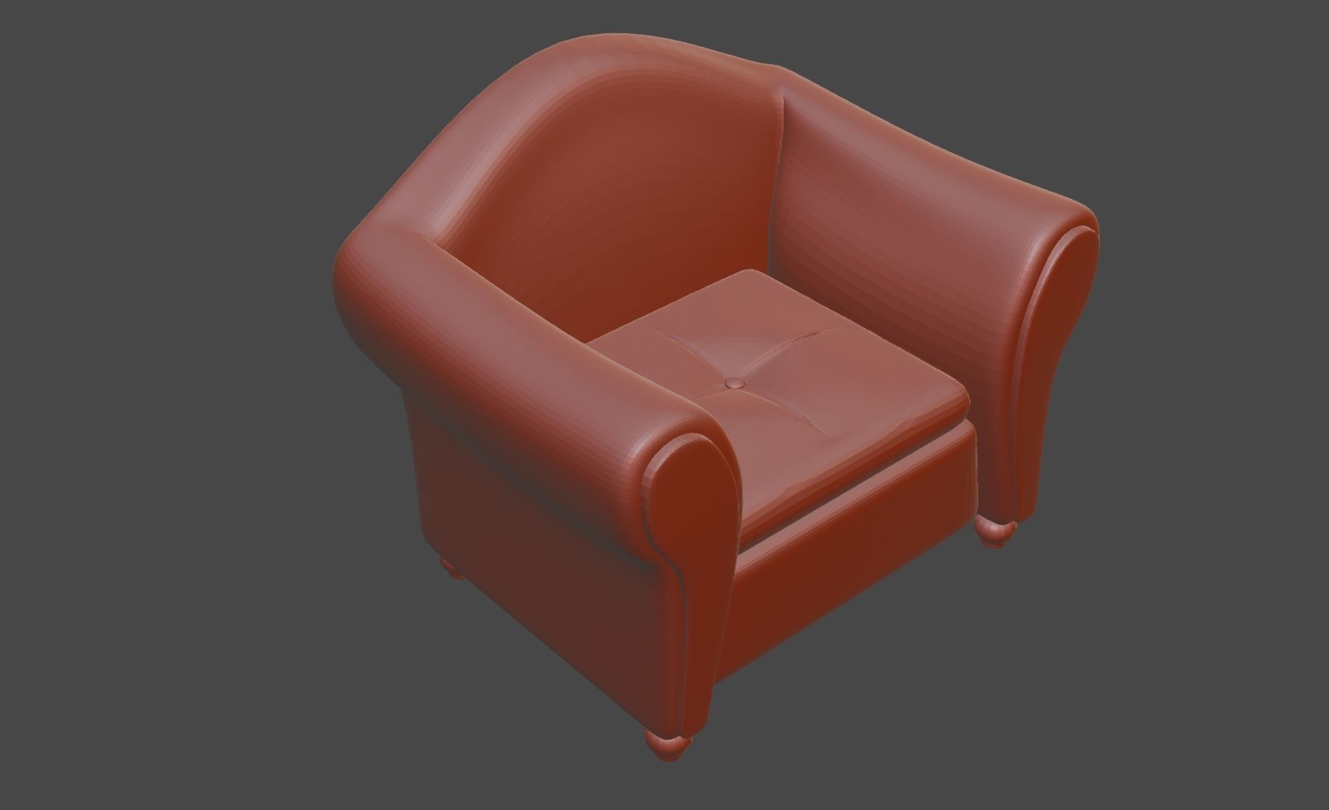 Sofa - Couch 3D print model_2