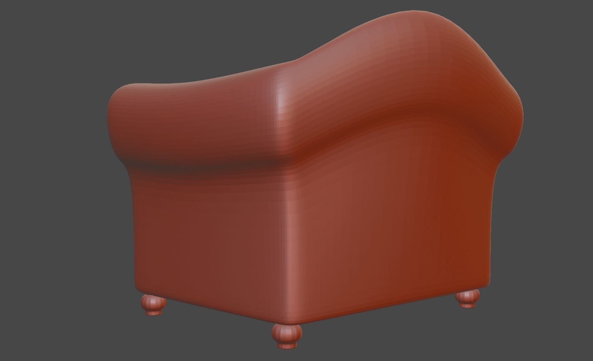 Sofa - Couch 3D print model_5