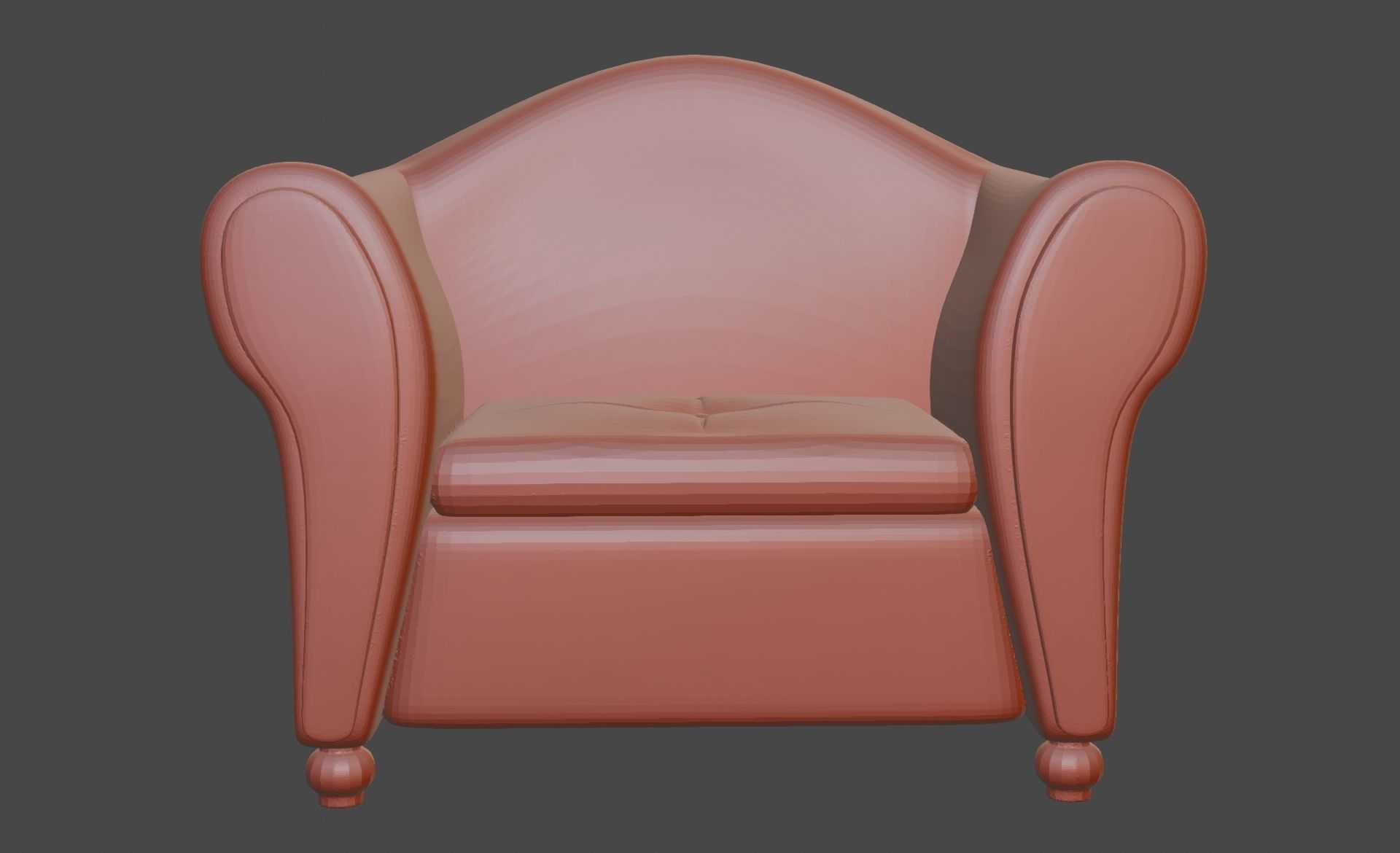 Sofa - Couch 3D print model_3