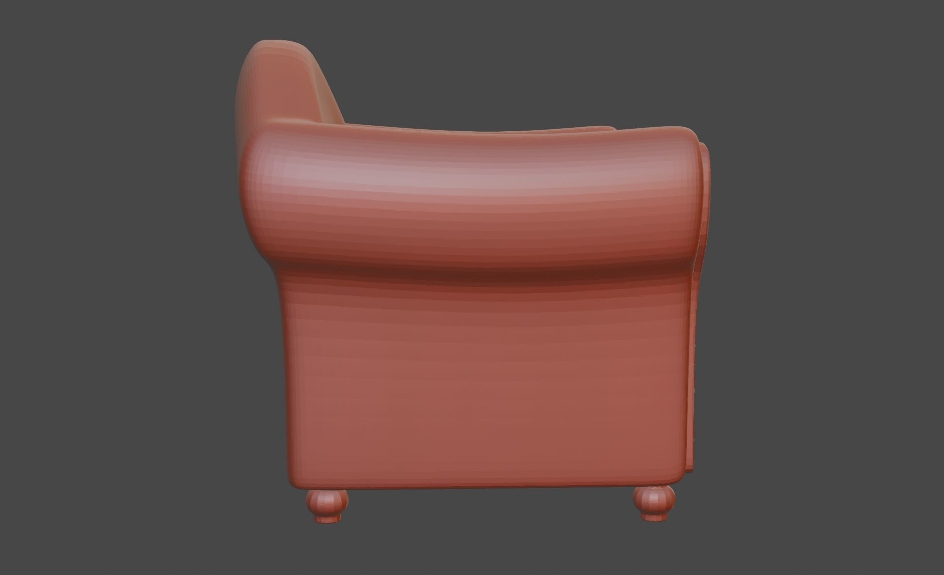 Sofa - Couch 3D print model_4